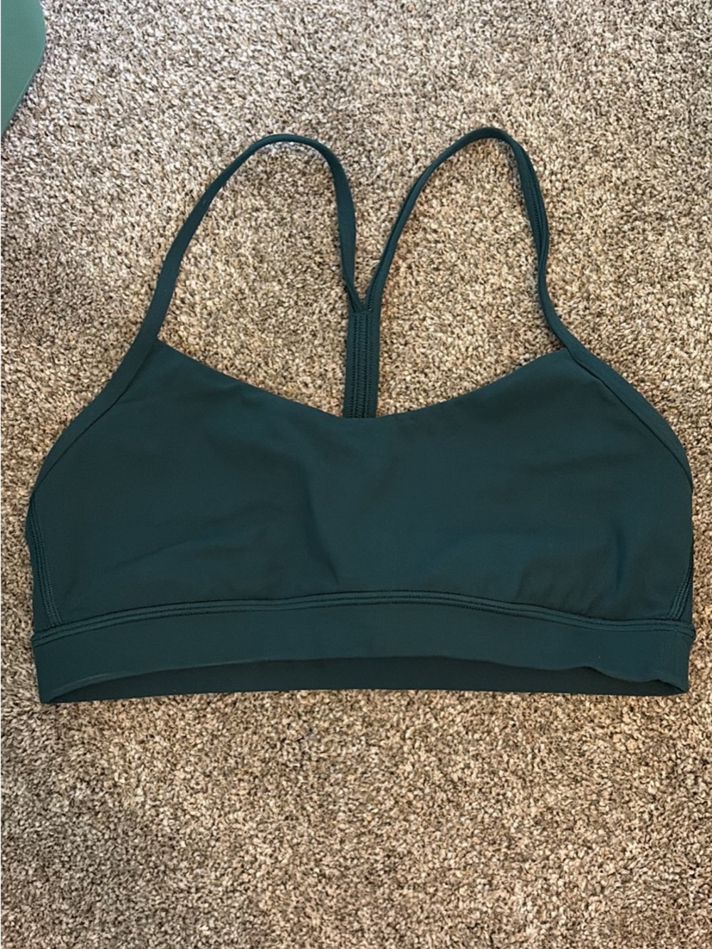lululemon athletica Dark Teal Strappy Sports Bra